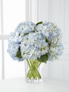 Using a Round Vase for Flowers