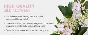 Identifying High-Quality Silk Flowers