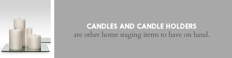 Candles for Home Staging