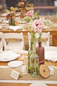 Decorating With Raffia Table Runner