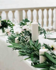 Simple Candle Centerpieces for Weddings