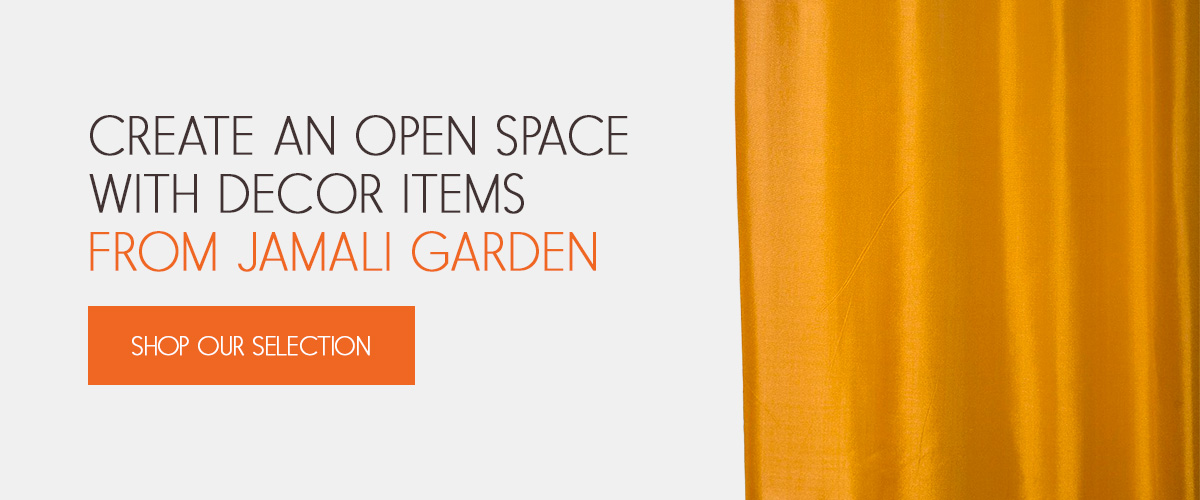 Create an Open Space With Decor Items From Jamali Garden